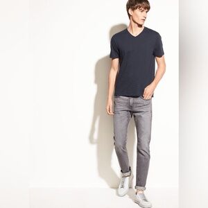 Vince Men’s Slub Cotton V Neck Tee Shirt EUC Size‎ XXL